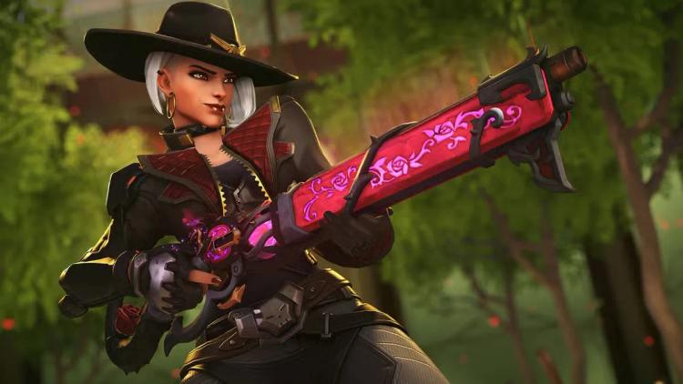 Overwatch 2: s Ashe Mains gör dig redo för det mytiska blyrosa vapenhudfallet!