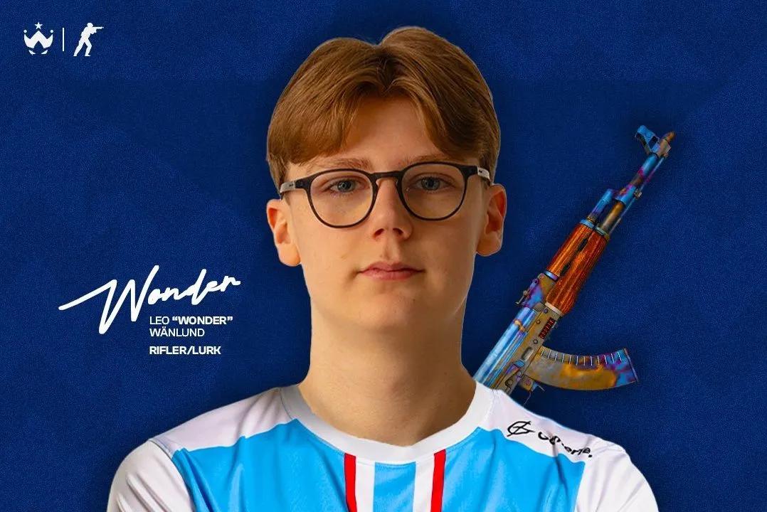 Wildcard avslöjar första spelare för European Academy Team: Leo "Wonder" Wänlund