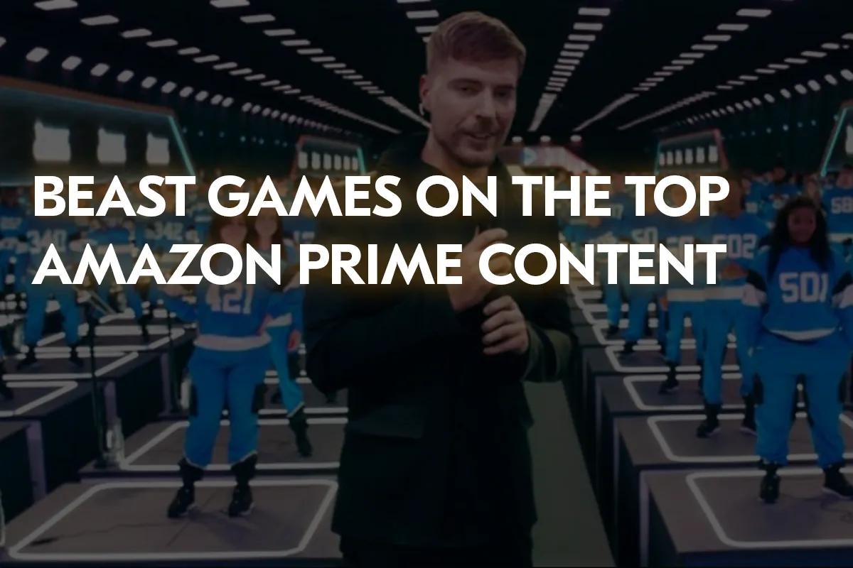 Beast Games på TOP Amazon Prime-videon trots kritiker mot bakslag