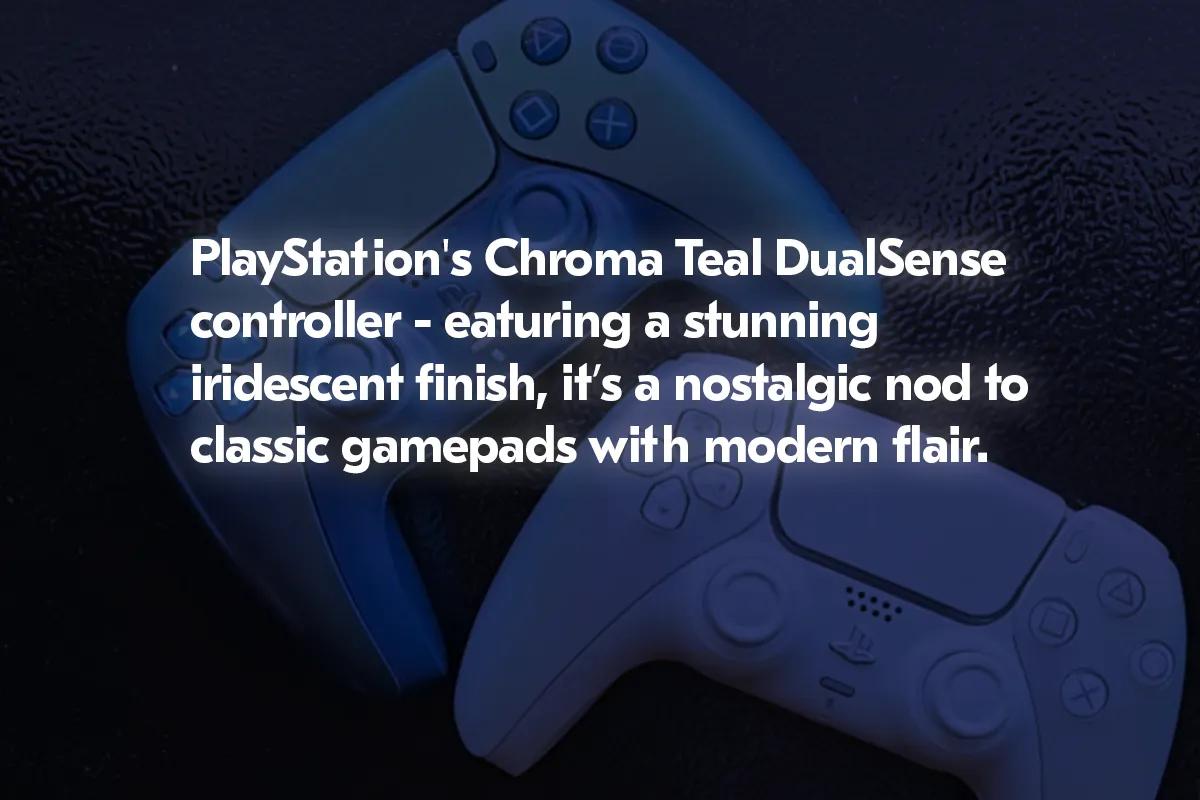 PlayStations Chroma Teal DualSense: En nostalgisk blinkning med modern flärd