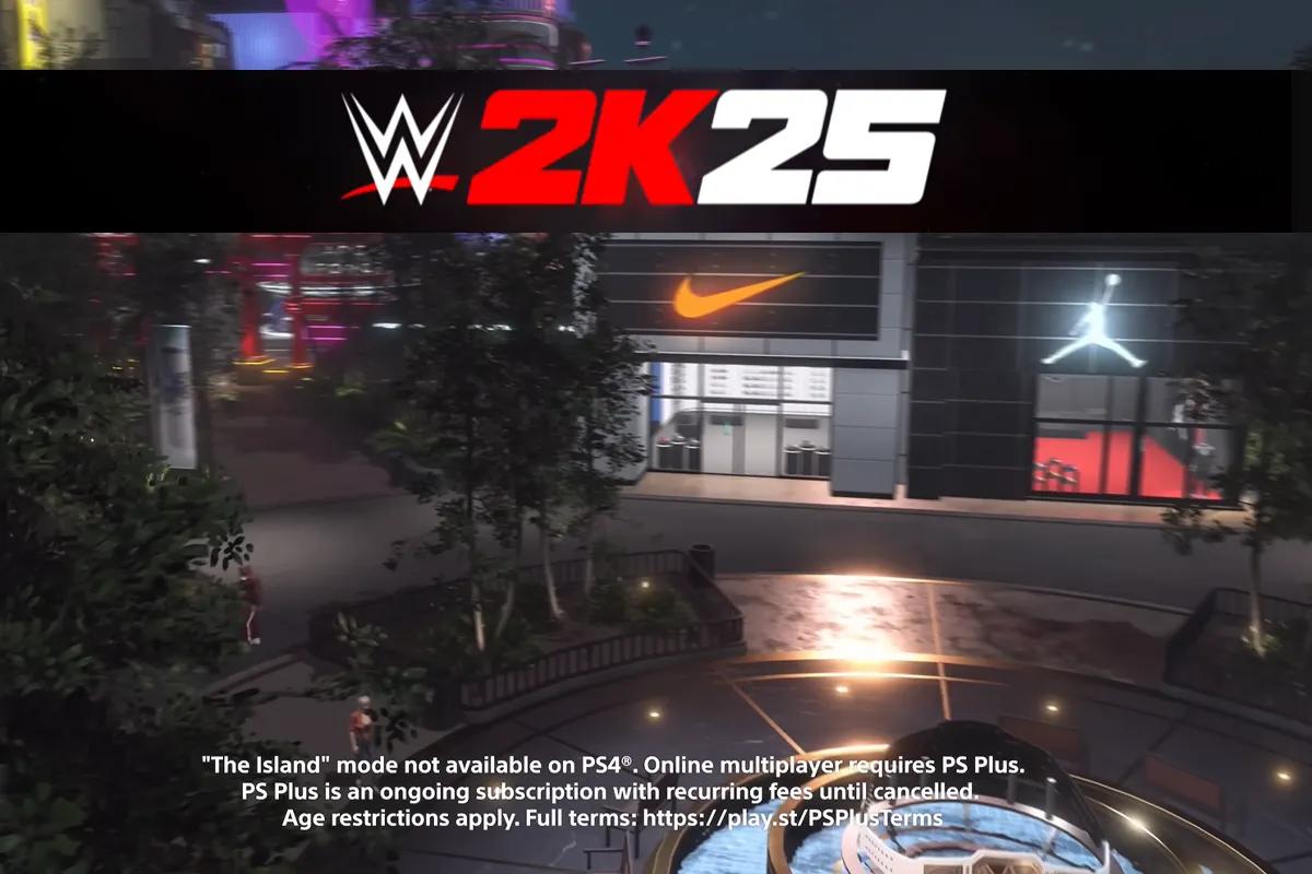 State of Play: WWE 2K25 uppmärksammar sin sociala multiplayer-brottningshub, The Island