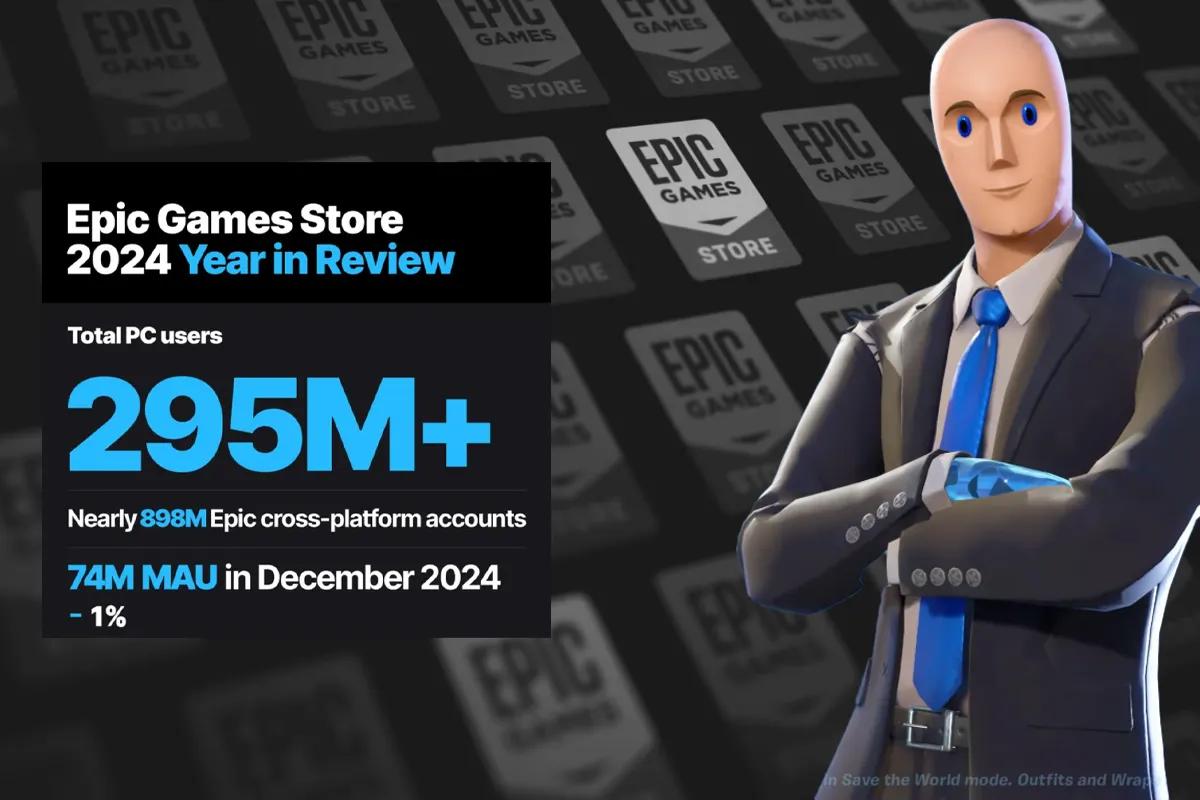 Epic Games Store når 295 miljoner PC-spelare