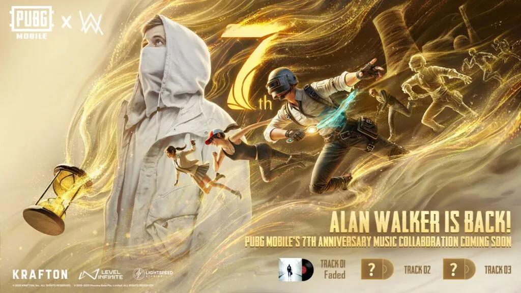 PUBG MOBILE firar 7-årsjubileum med Alan Walker Comeback-samarbete