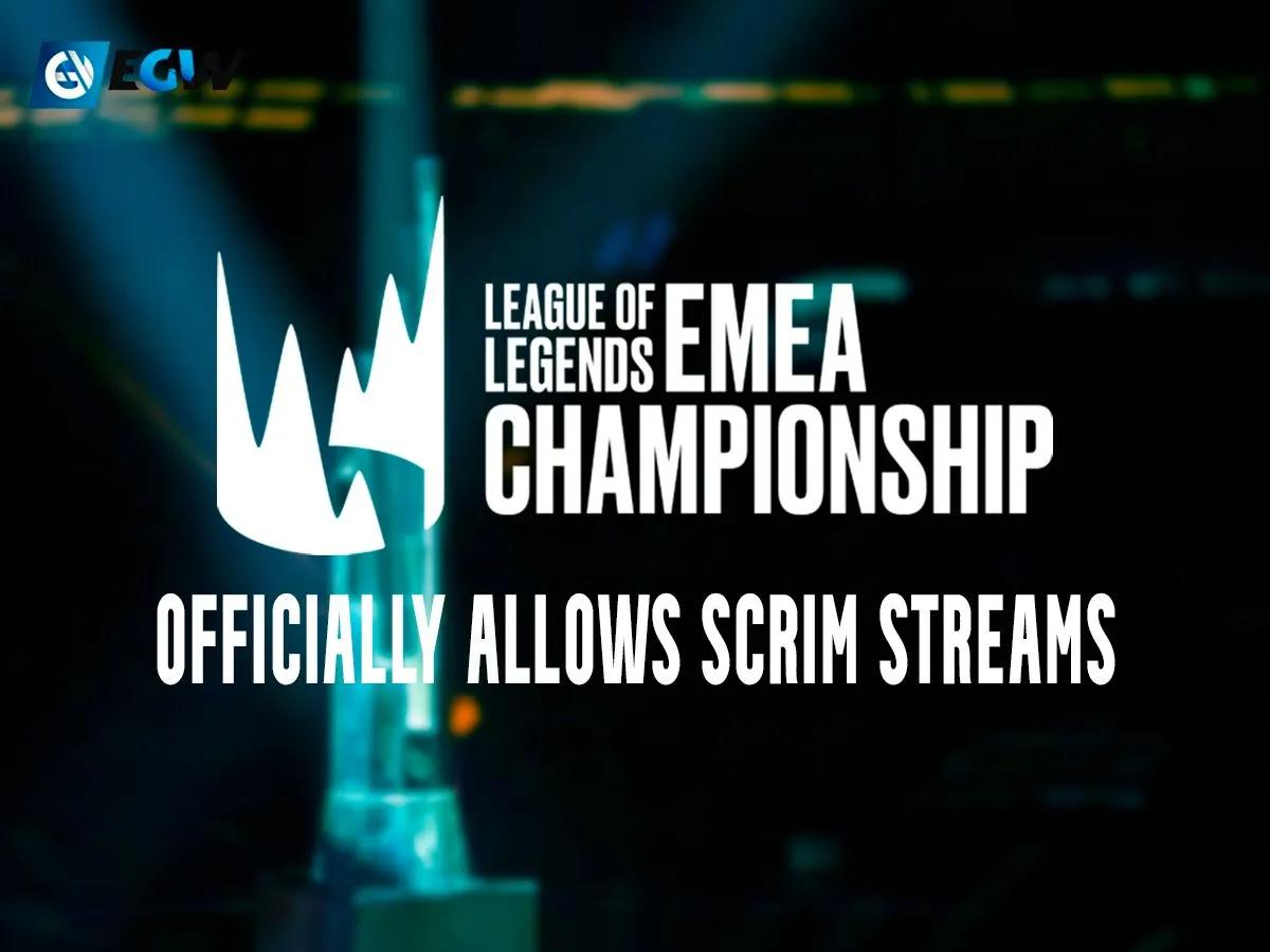 LEC tillåter officiellt scrim-streaming för ligalag