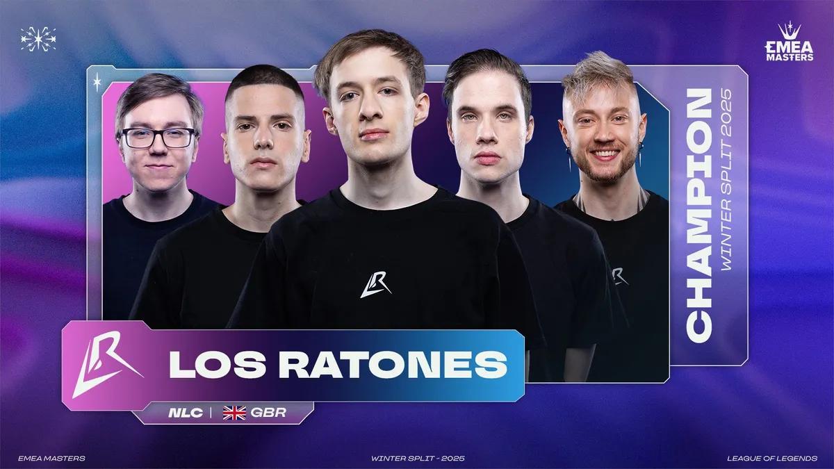 Ostoppbar: Los Ratones tar hem titeln EMEA Masters Winter 2025