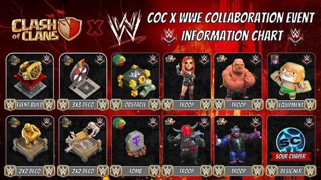 Clash of Clans x WWE Crossover-läckor antyder episk händelse i april 2025