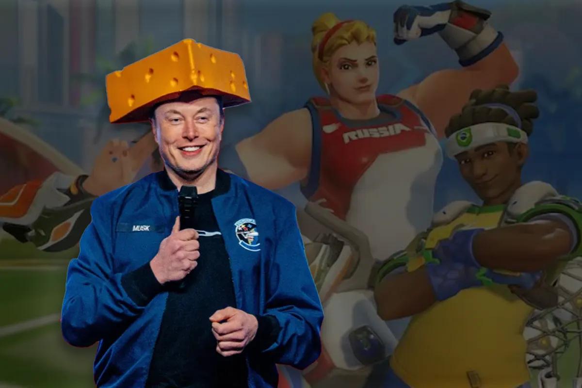 Elon Musks dotter steker sina spelfärdigheter: "He Was a Bronze Torbjörn Main. Han var jävla hund