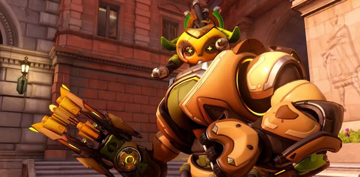 Overwatch 2 introducerar gratis Orisa Skin för April Fools 'Event
