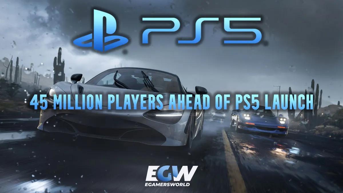 Forza Horizon 5 når 45 miljoner spelare inför lanseringen av PS5