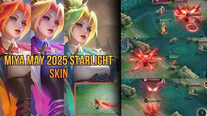 Mobila legender maj 2025 Starlight Pass: Miyas nya skinn, belöningar och mycket mer!