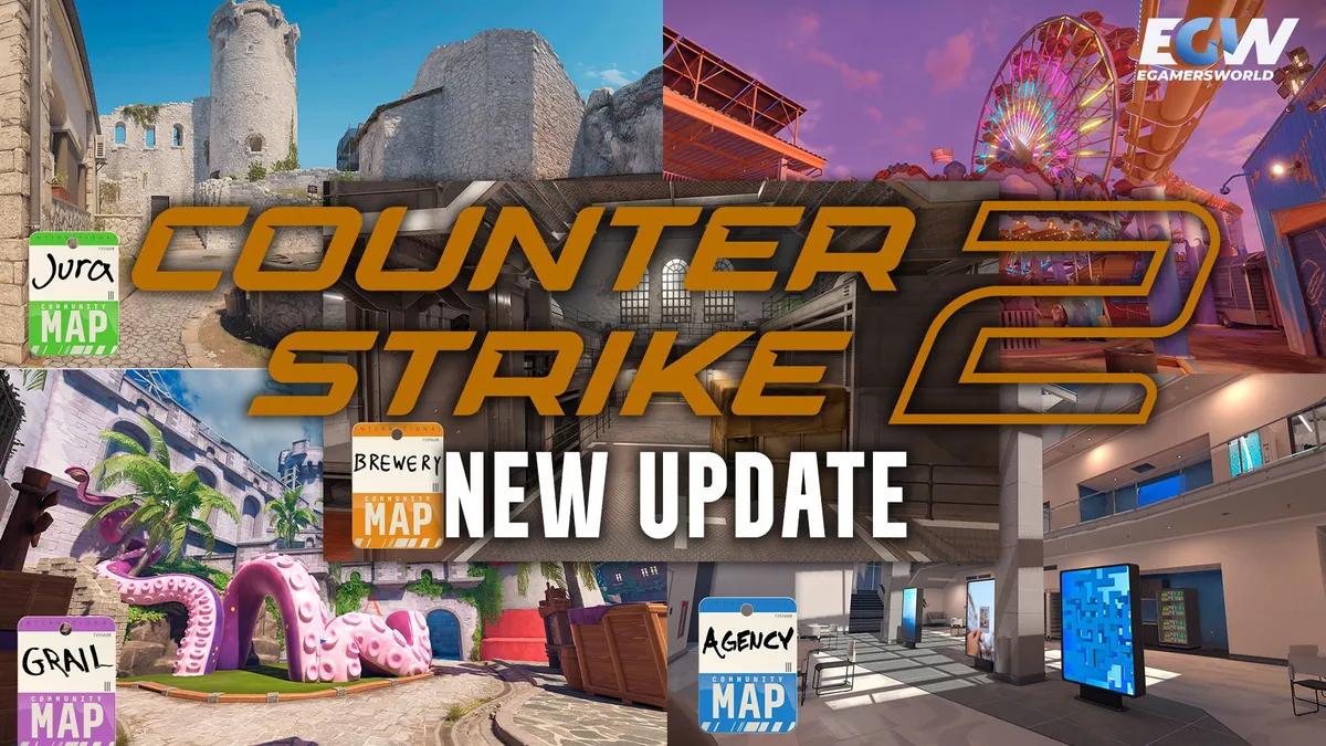 Counter-Strike 2 uppdaterad: Uppdrag, nya kartor och förbättringar