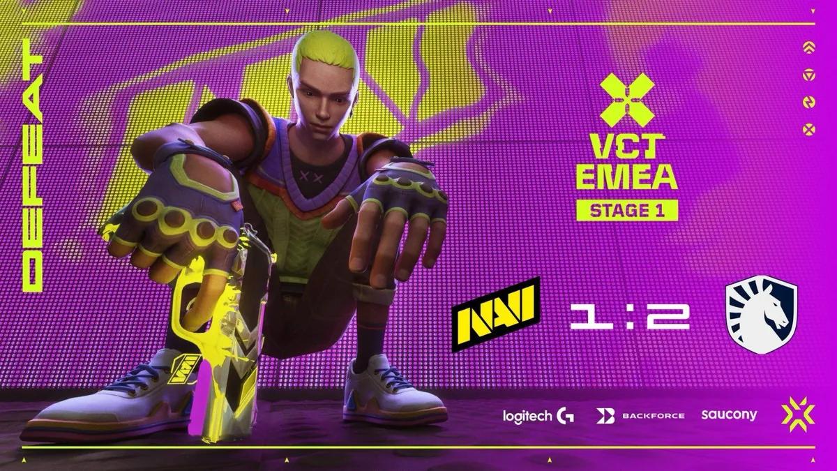 Natus Vincere utslaget från VCT 2025: EMEA Stage 1 Playoffs, Miss Masters Toronto Spot