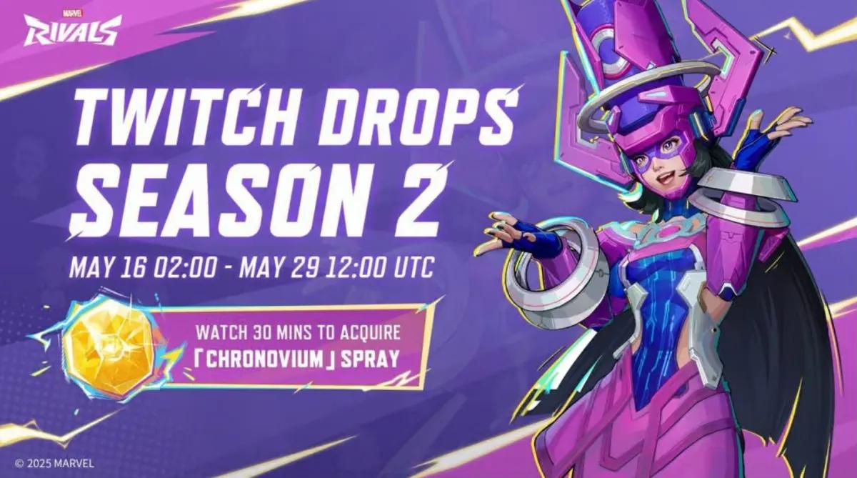 Hur man låser upp Marvel Rivals säsong 2 Twitch Drops