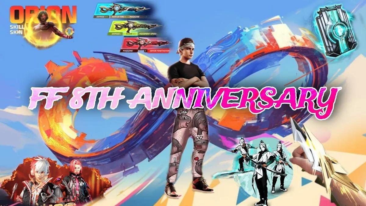 Free Fire firar 8-årsjubileum med ny Solara-karta, spelförändrande funktioner och Solarush! Evenemang