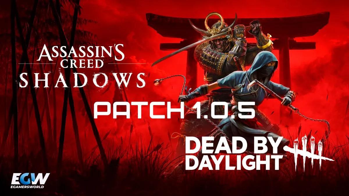 Assassin's Creed Shadows Patch 1.0.5: Nytt uppdrag, Dead by Daylight Crossover och Parkour-förbättringar