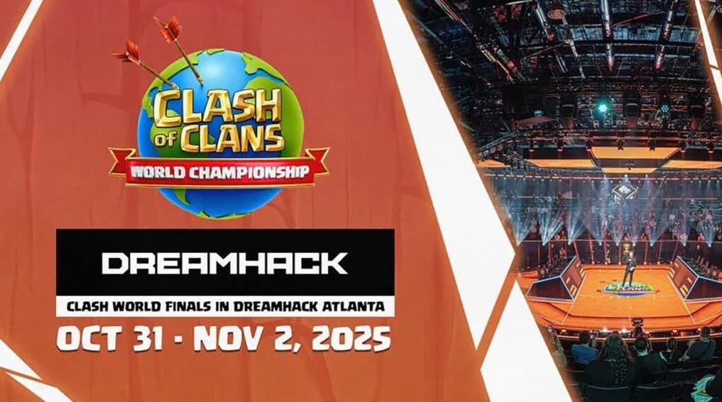 Supercell avslöjar platsen för världsmästerskapet i Clash of Clans 2025