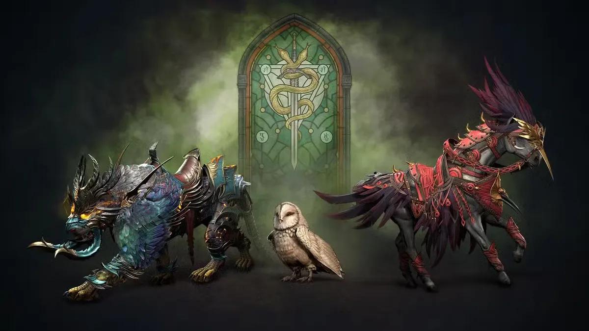 Diablo 4-läckan antyder tre nya husdjur som kommer under säsong 9