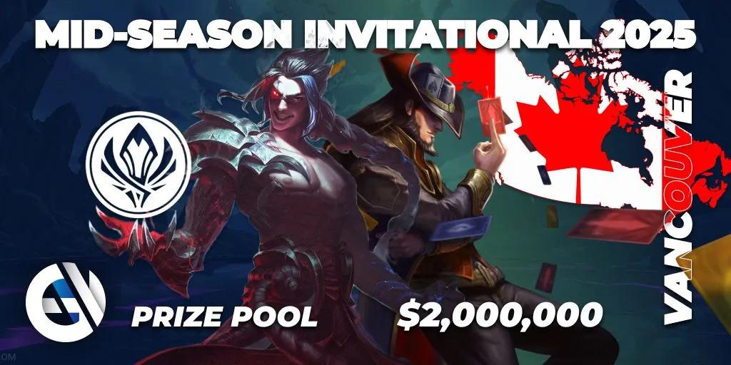 Riot Games avslöjar MSI 2025 Stream Drops, Twitch-belöningar och Pick'ems-priser