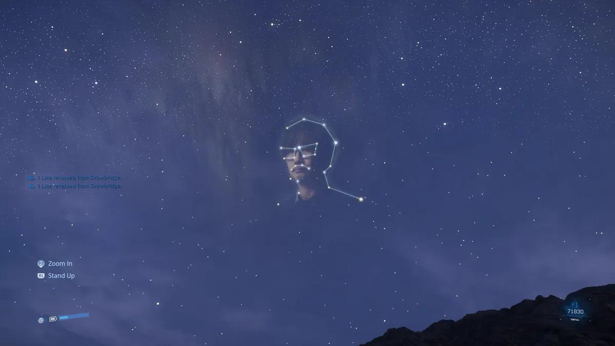 Kojima bland stjärnorna? Death Stranding 2-fans upptäcker dold konstellation formad som skaparens ansikte