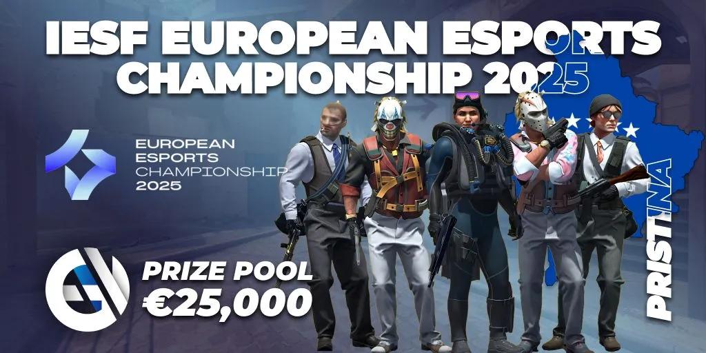 Team Ukraina går vidare till den stora finalen i European Esports Championship 2025
