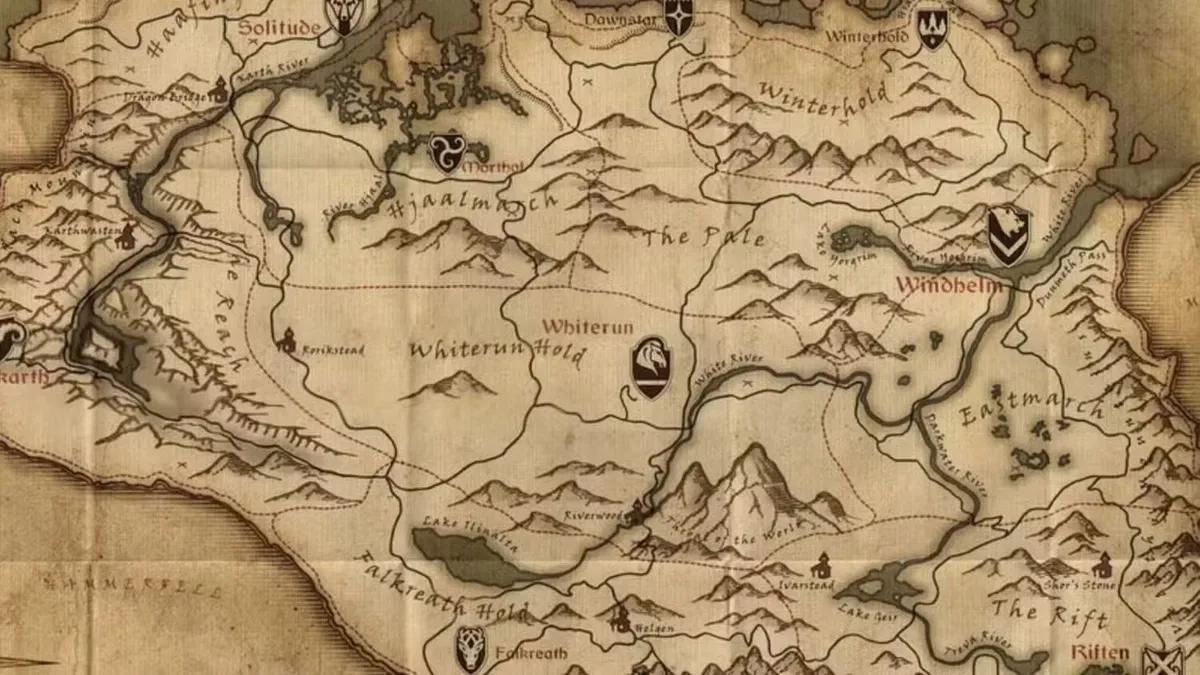 En LEGO-mästare återskapar hela Skyrim-kartan med över 70 000 klossar