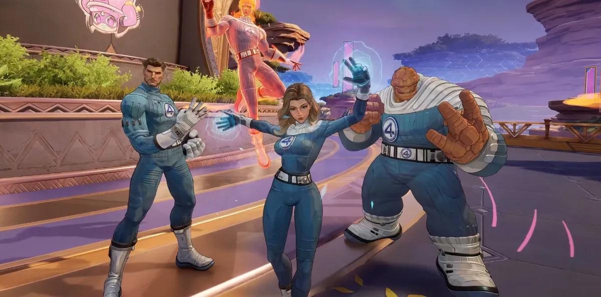 Marvel Rivals avslöjar Fantastic Four MCU-skins