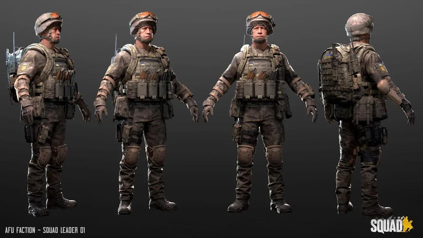 Ukrainas väpnade styrkor kommer till SQUAD senare i år