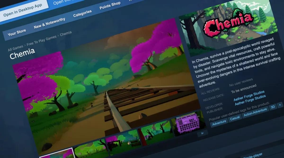 Chemia på Steam döljer skadlig programvara i speluppdateringar