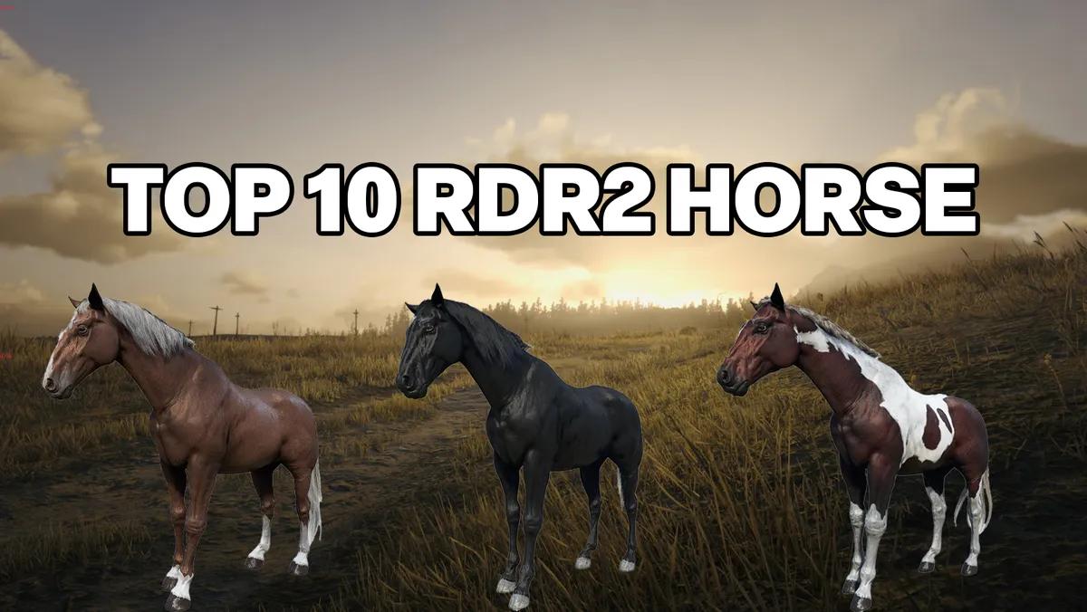 De 10 bästa hästarna i Red Dead Redemption 2, rankade efter prestanda