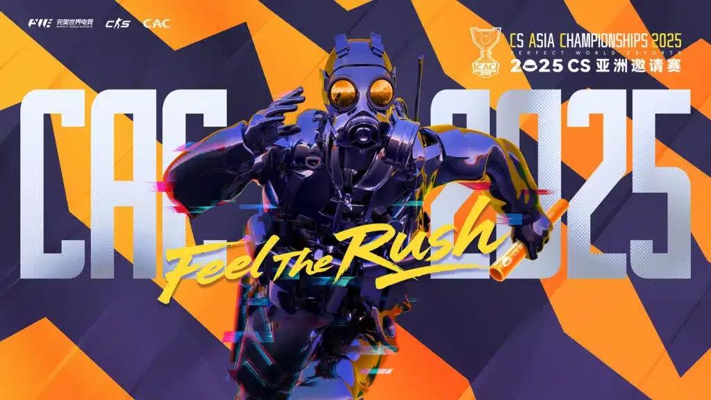 Perfect World tillkännager detaljer om CS2 Asia Championship 2025 med en prispott på 1 miljon dollar