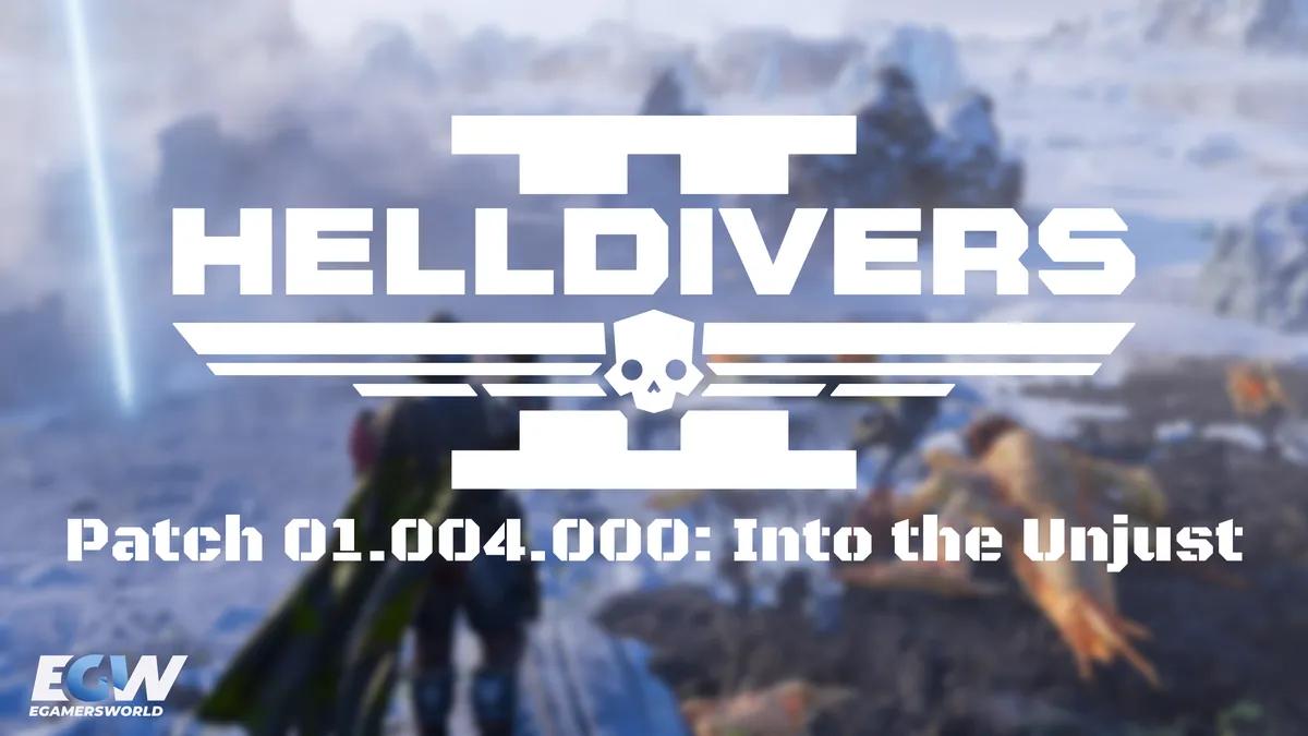 Helldivers 2: Into the Unjust ger bikupvärldar, nya fiender och stora korrigeringar
