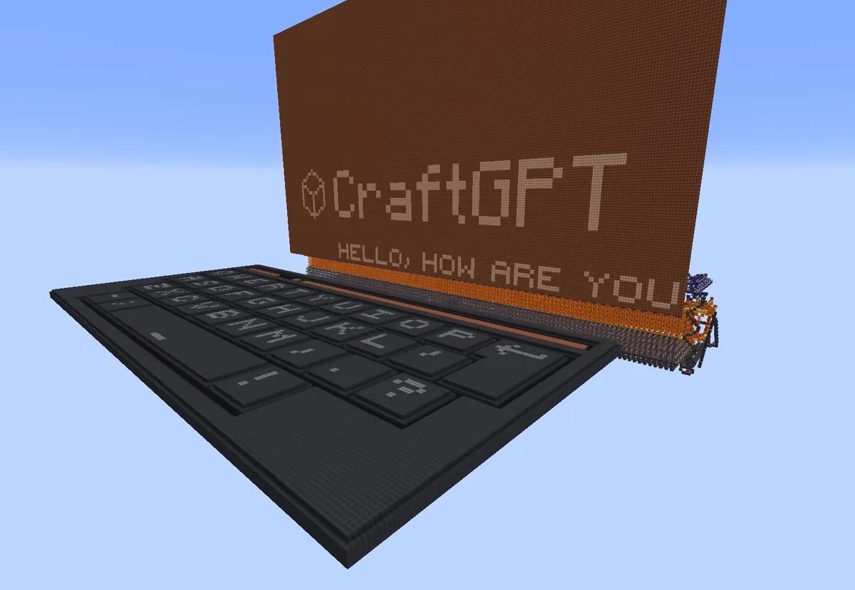 CraftGPT tar ChatGPT till Minecraft, driven av Redstone