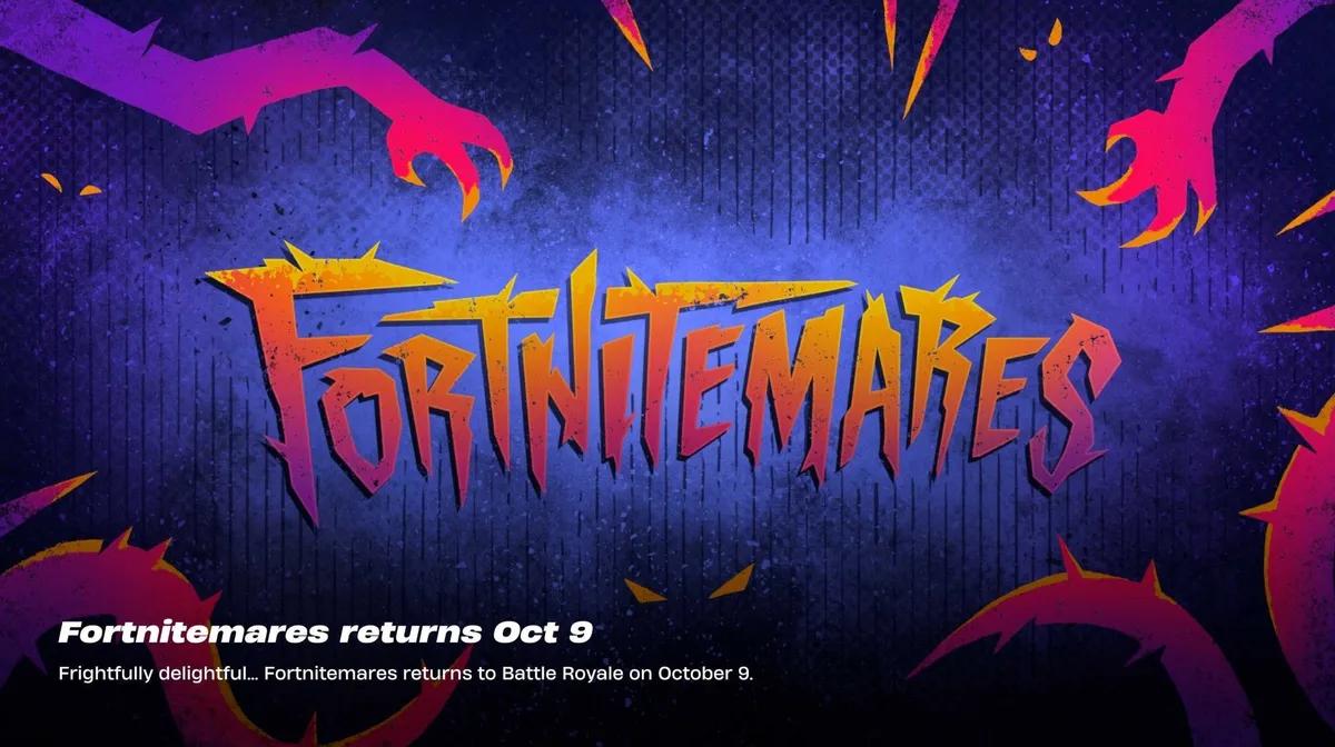 Fortnitemares 2025 anländer 9 oktober med över 25 spöklika samarbeten