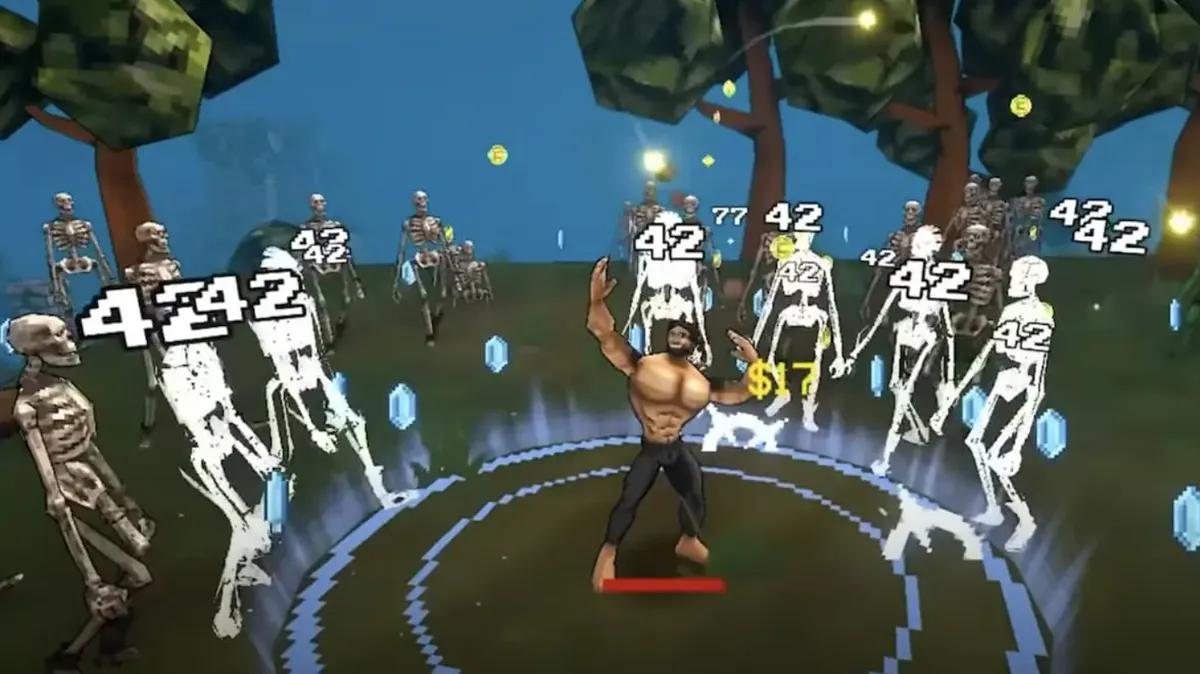 Megabonk: En 3D Roguelike fylld med snabb action och mem-fylld humor