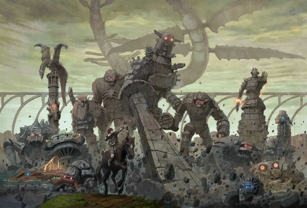 Den tidiga utvecklingen av Shadow of the Colossus inspirerades av Battlefield 1942