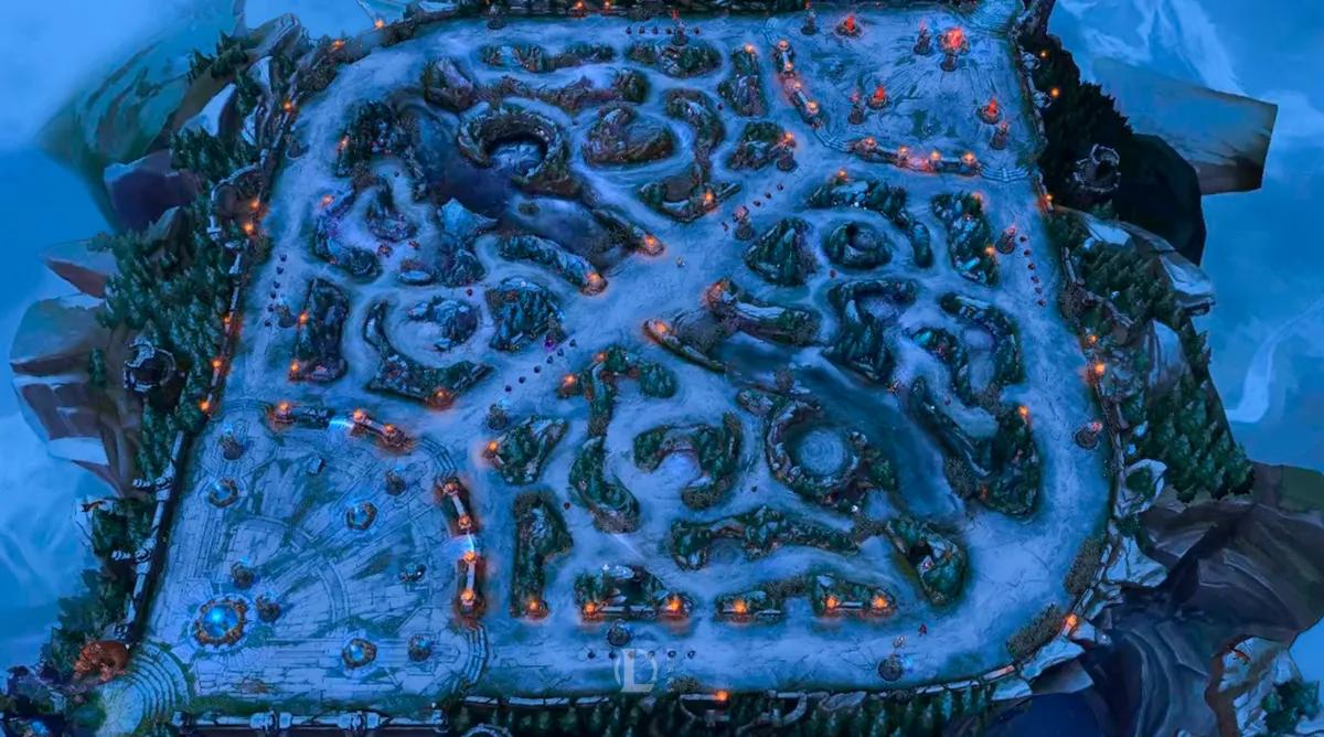 Vinterkartan återvänder i Patch 25.23 för League of Legends