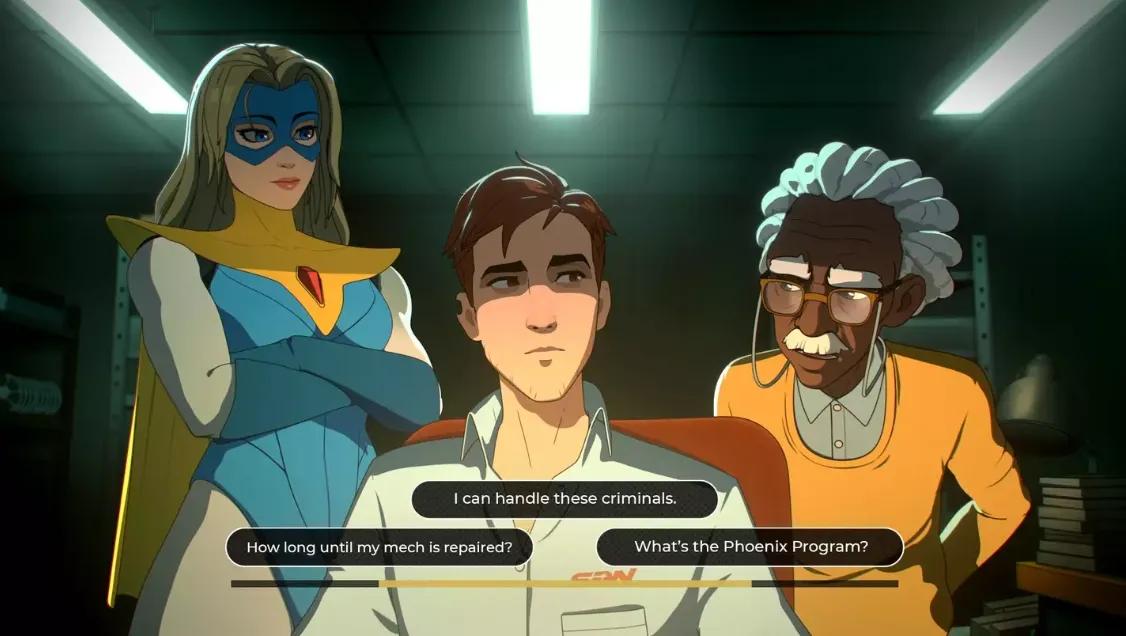 Dispatch Review: AdHoc Studios episodiska superhjältekomedi balanserar kaos, humor och mänsklighet