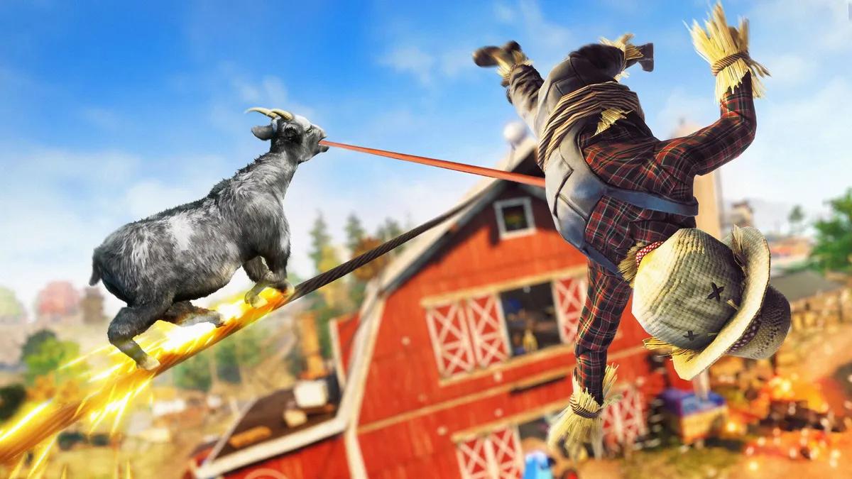 Goat Simulator 3 lanserar nytt DLC: Baadlands: Furry Road