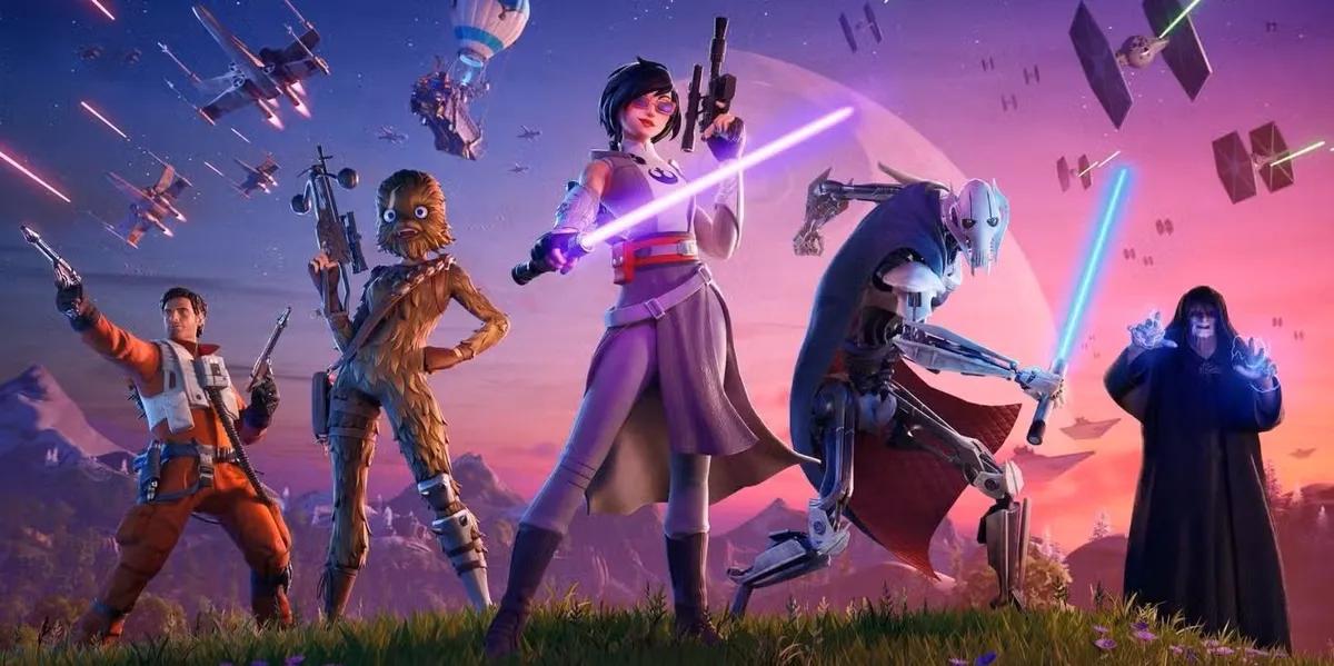 Fortnite Leak Teases Massive Star Wars Crossover med Mandalorian och Grogu