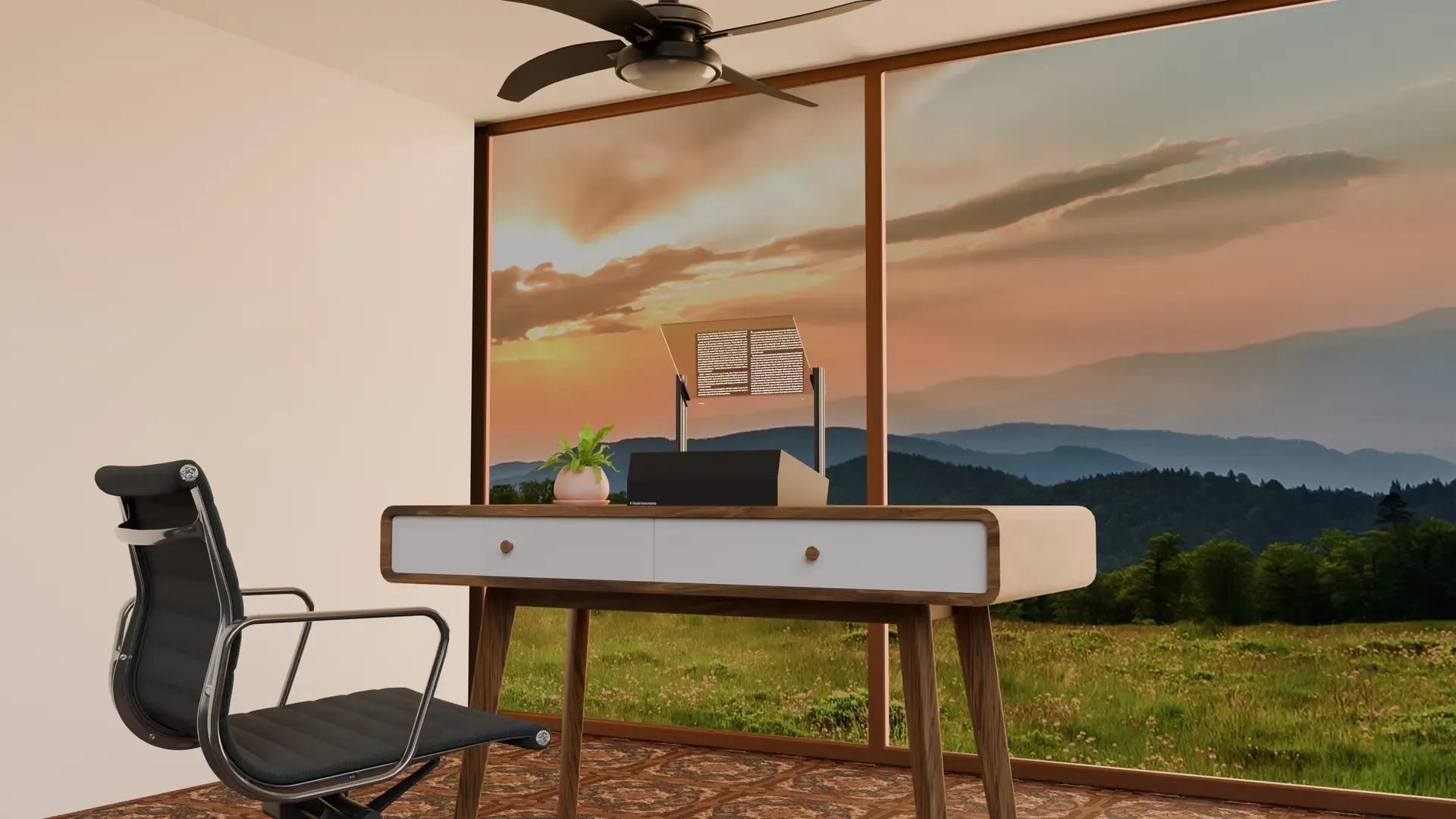 Visual Instruments presenterar Phantom - världens första transparenta datorskärm