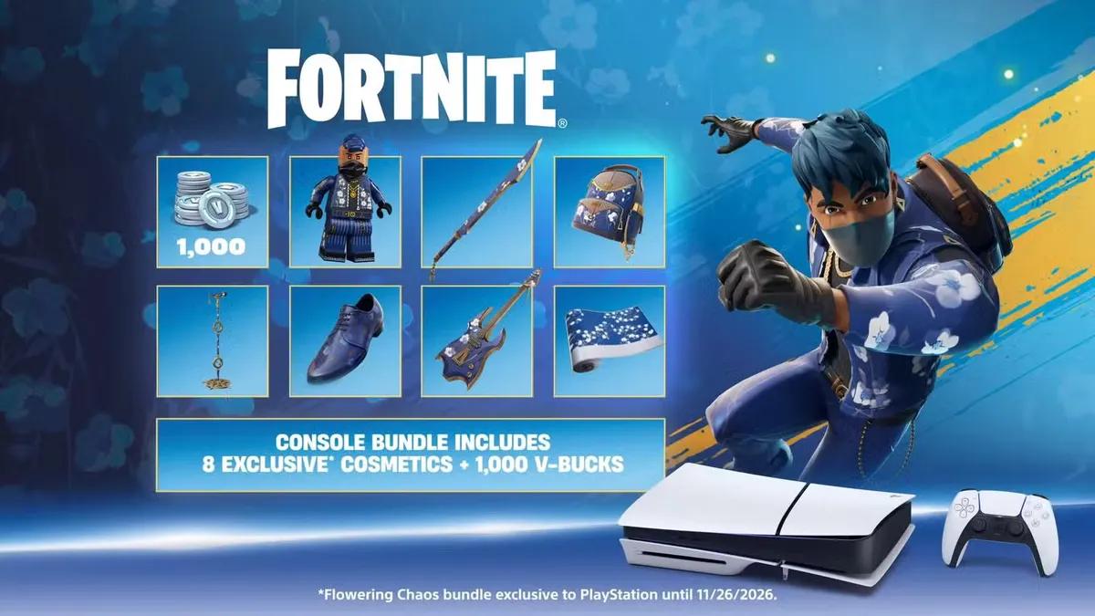 Sony bekräftar 2025 Black Friday PS5-paket med Fortnite: Blommande kaos