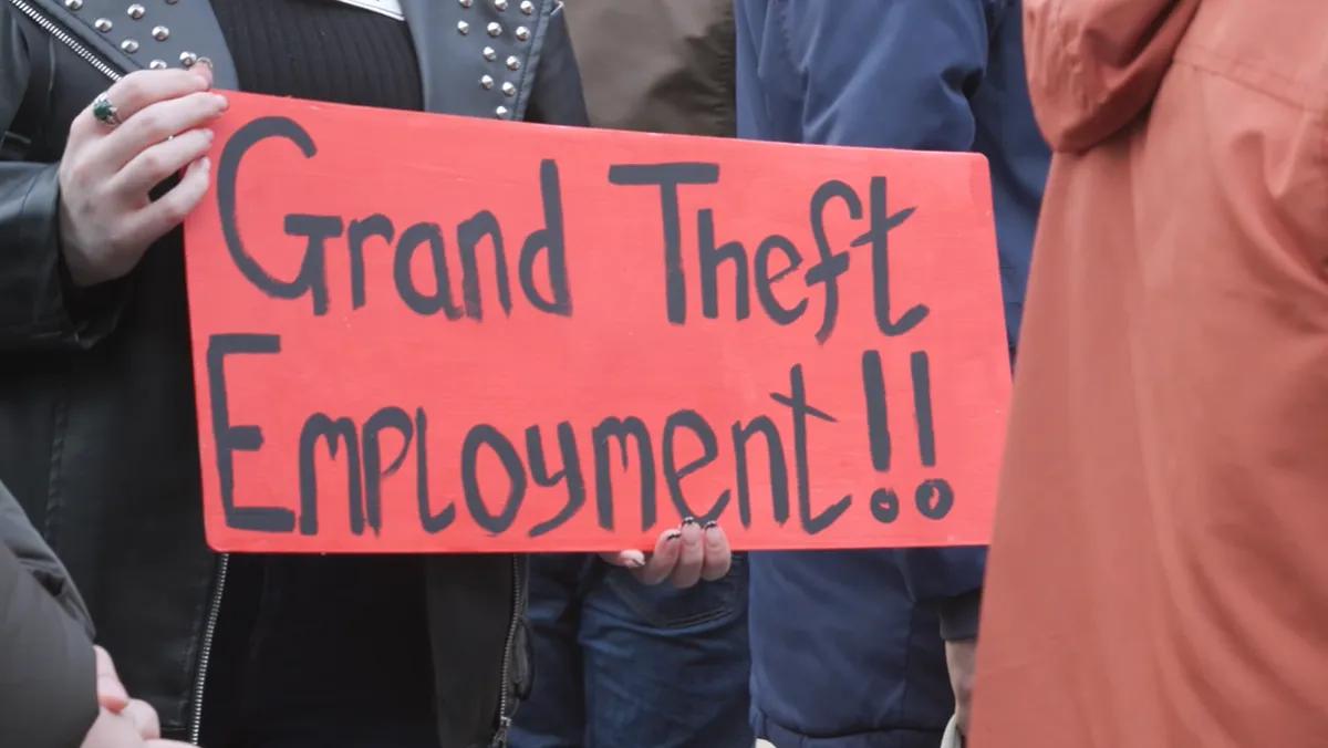 Rockstar-avskedanden uppmärksammas av parlamentet i samband med facklig konflikt