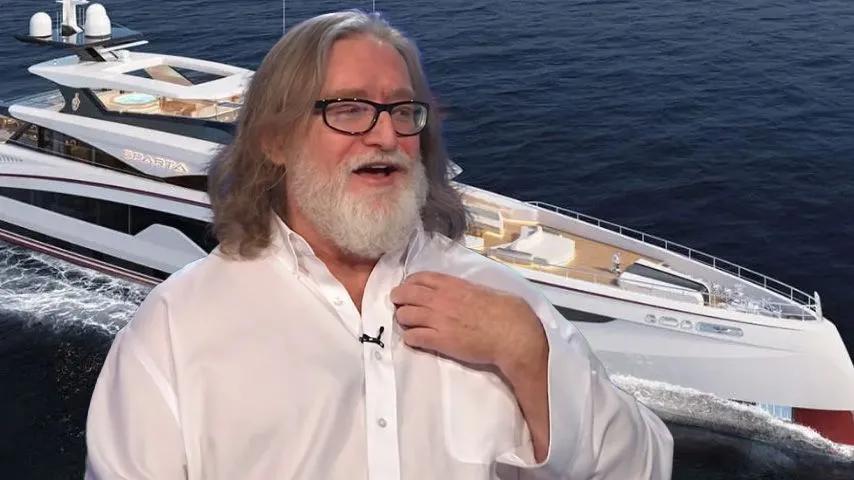 Gabe Newell avtäcker ultralyxig yacht för 400 miljoner dollar med spelrum, biograf och helikopterplatta