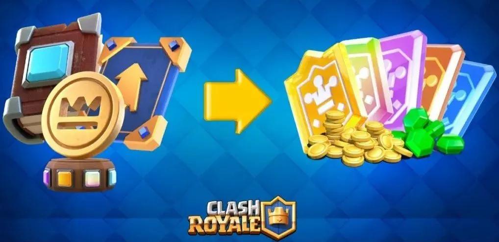 Nya Clash Royale Leak Teases Heroic Cards med gyllene teman