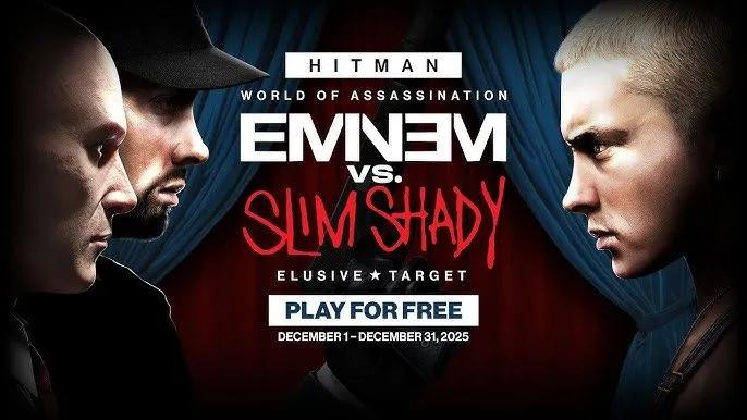 Hitman samarbetar med Eminem: Hunt Down the Real Slim Shady i december!