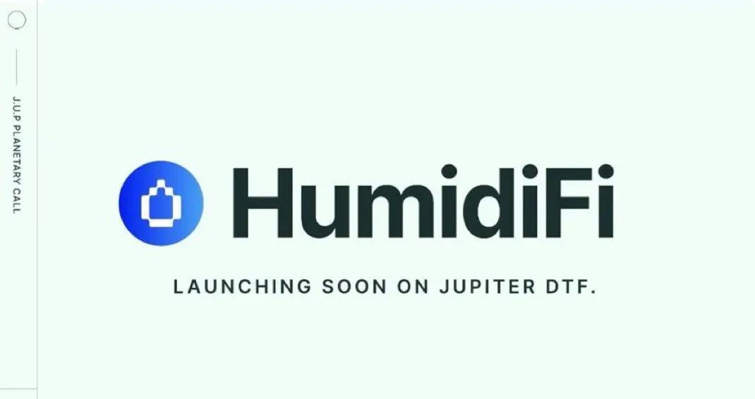 Jupiter tillkännager lanseringsdatum för första Token Sale: $WET från HumidiFi startar den 3 december