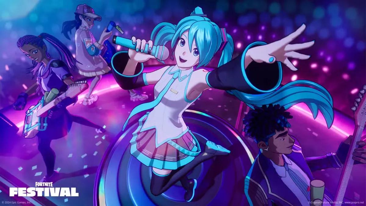 Fortnite bekräftar Hatsune Mikus framträdande i Zero Hour Live Event
