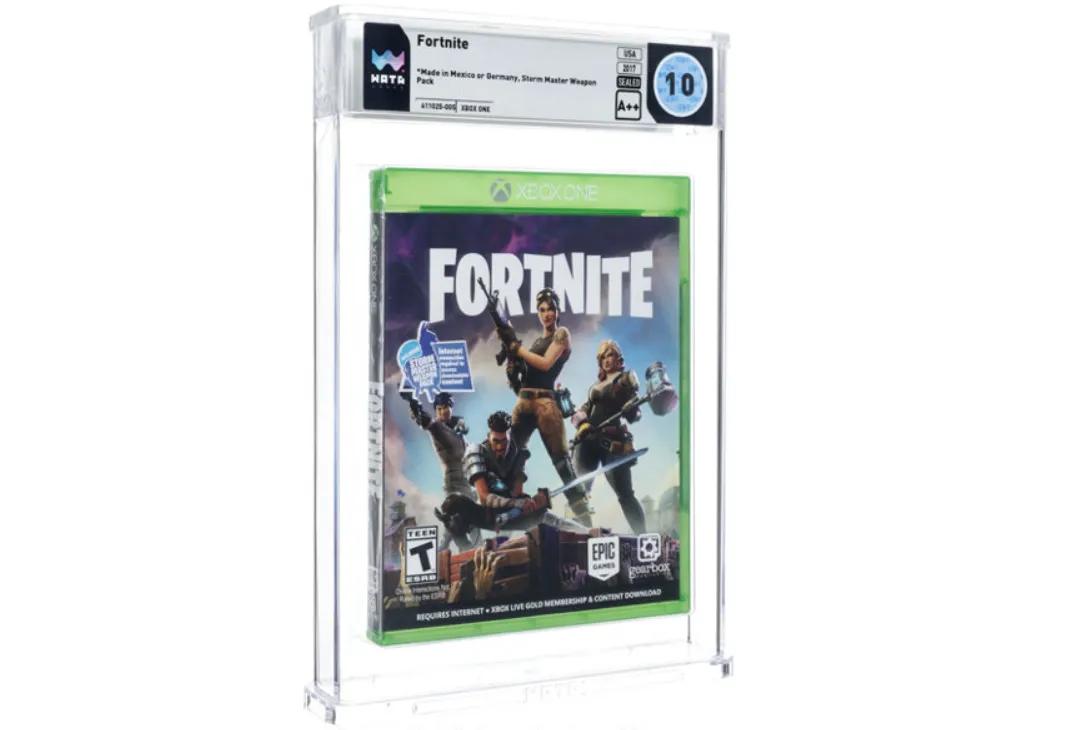 Förseglad Fortnite-kopia värt 42 500 dollar i exklusiv auktion