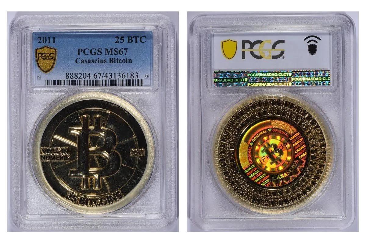 2,000 Ultra-Rare BTC dyker upp från Dormancy: Två Casascius-mynt aktiverade efter 13 års inaktivitet