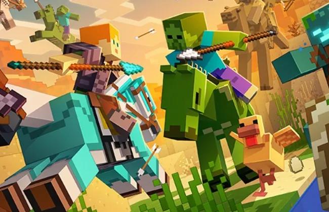 Minecraft Mounts Of Mayhem Update rullar ut med nya mobbar och vapen